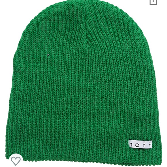 Neff Accessories - 🚨CLEARANCE🚨Green Neff Beanie